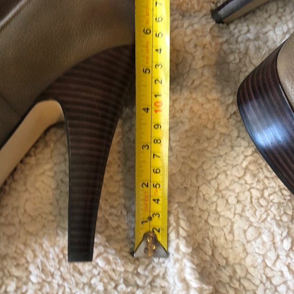 New Rosalie Bebe platform booties size 10 - Picture 7 of 8